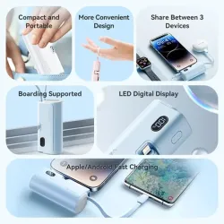 VENTION FHQB0 LED Display 4800mAh Power Bank