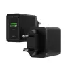 VENTION FBBB0-EU Two-Port USB(A+C) Wall Charger (18W20W) EU-Plug