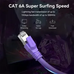 VENTION IBMVG Cat.6A SFTP Industrial Flexible Patch Cable - 1.5M