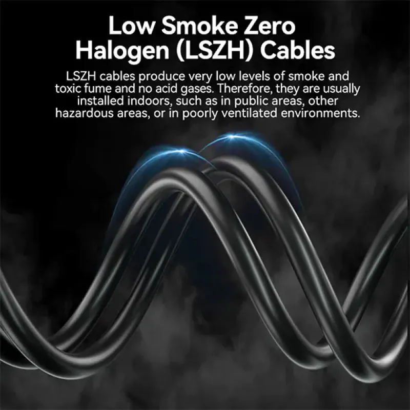 VENTION IBNBJ LSZH Cat6 UTP Ethernet Patch Cable - 5M