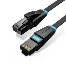 VENTION IBJBG Flat Cat.6 UTP Patch Cable 1.5M Black