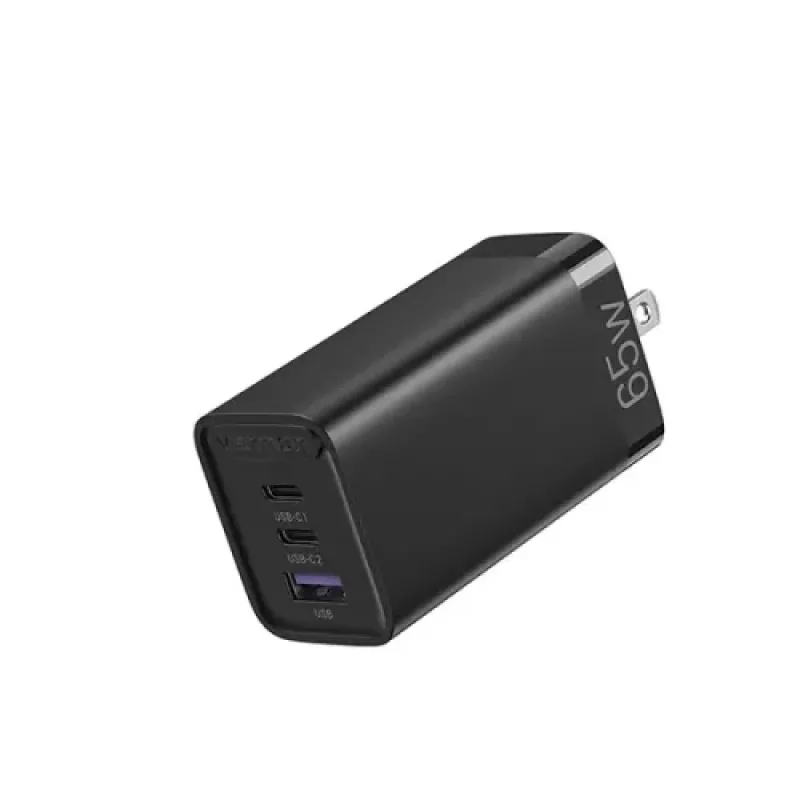 Vention FEDB0-US 3-port 65W GaN Fast Charger Adapter