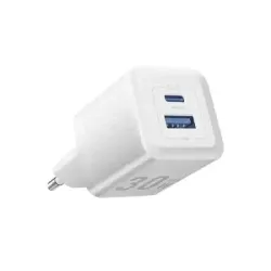 Vention FEQW0-EU 2-port 30W GaN Fast Charger Adapter Vention FEQW0-EU 2-port 30W GaN Fast Charger Adapter