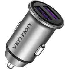 Vention FFEH0 Dual USB 30W Car Charger