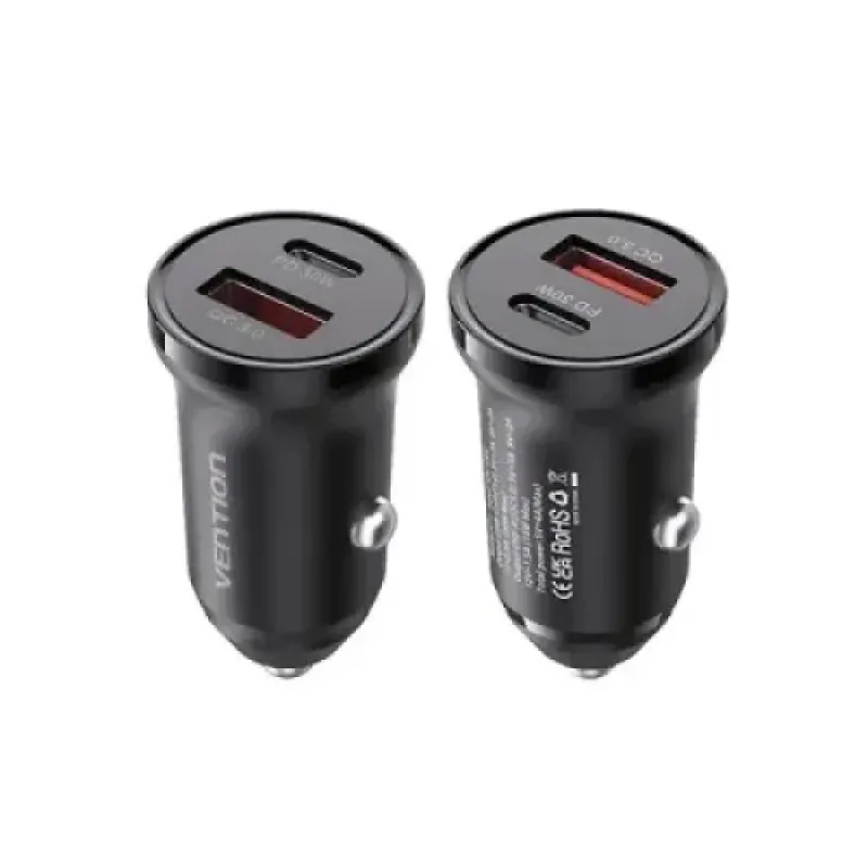 Vention K11B0 2 Port 30W Car Charger