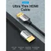 VENTION ALEHH Ultra Thin HDMI Male to Male HD Cable 2M Gray Aluminum Alloy Type