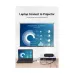 VENTION ABIBF HDMI to VGA Cable with Audio Output & USB Power Supply 1M Black