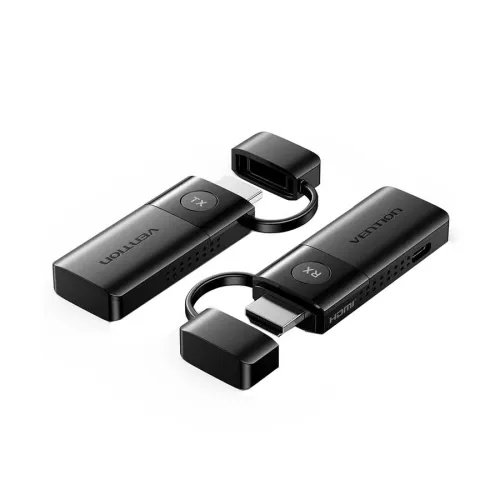 Vention ADKB0 HDMI Male to Male Black Wireless Transmitter and Receiver