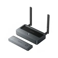Vention ADTH0 HDMI Male to HDMI, VGA, USB-C & 3.5mm (TRS) Female Gray Wireless Extender