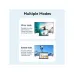 VENTION AGIBI HDMI-D Male to HDMI-A Male 4K HD Cable 3M Black