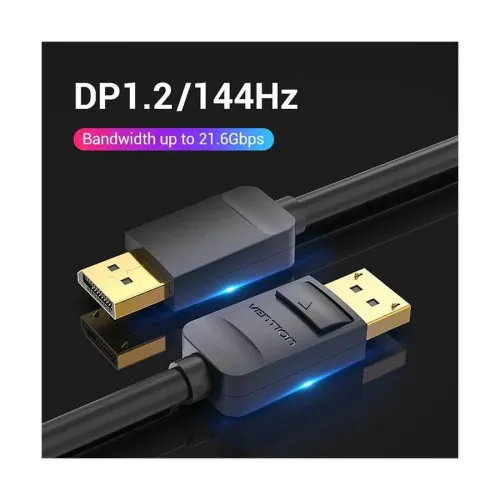 VENTION HACBG DP Cable 1.5M Black