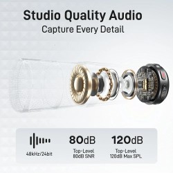 Maono Wave T5 Wireless Lavalier Microphone