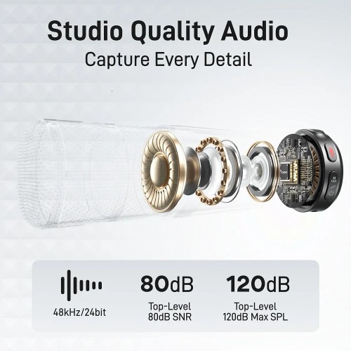 Maono Wave T5 Wireless Lavalier Microphone Maono Wave T5 Wireless Lavalier Microphone