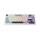 Tecware Tri-Tone PBT Keycaps For 81 Keys Mechanical Keyboard - White Sapphire Tecware Tri-Tone PBT Keycaps For 81 Keys Mechanical Keyboard - White Sapphire