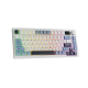Tecware Tri-Tone PBT Keycaps For 81 Keys Mechanical Keyboard - White Sapphire Tecware Tri-Tone PBT Keycaps For 81 Keys Mechanical Keyboard - White Sapphire