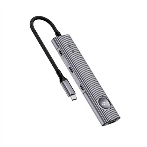 WiWU Traveling Series Wi-HB001 8 in 1 Docking Station WiWU Traveling Series Wi-HB001 8 in 1 Docking Station