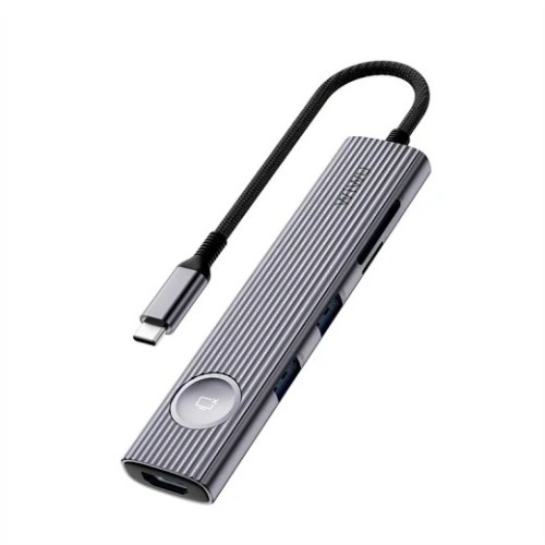 WiWU Traveling Series Wi-HB001 8 in 1 Docking Station WiWU Traveling Series Wi-HB001 8 in 1 Docking Station