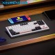 XINMENG M87 PRO Tri-Mode Wireless Gasket RGB Hotswappable Mechanical Keyboard