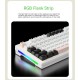 XINMENG M87 Wired Gasket RGB Hotswappable Mechanical Keyboard