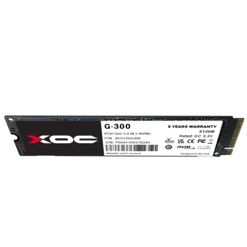 XOC G300 512GB PCIe 3.0 NVMe SSD