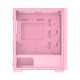 Xigmatek Gemini II Queen Tempered Glass Mini Tower Case (Pink)