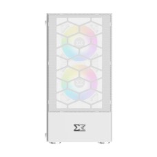 XIGMATEK Oreo Arctic Tempered Glass Mini Tower Gaming Casing