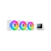 Xigmatek Connect 360 Arctic 360mm ARGB Liquid CPU Cooler White with Digital Display
