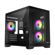 Xtreme 500B ARGB Mid Tower Casing With 3 ARGB Fan