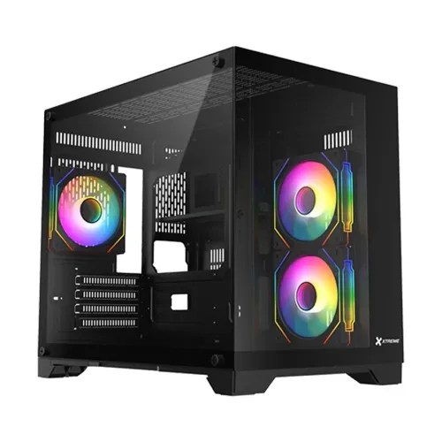 Xtreme 500B ARGB Mid Tower Casing With 3 ARGB Fan