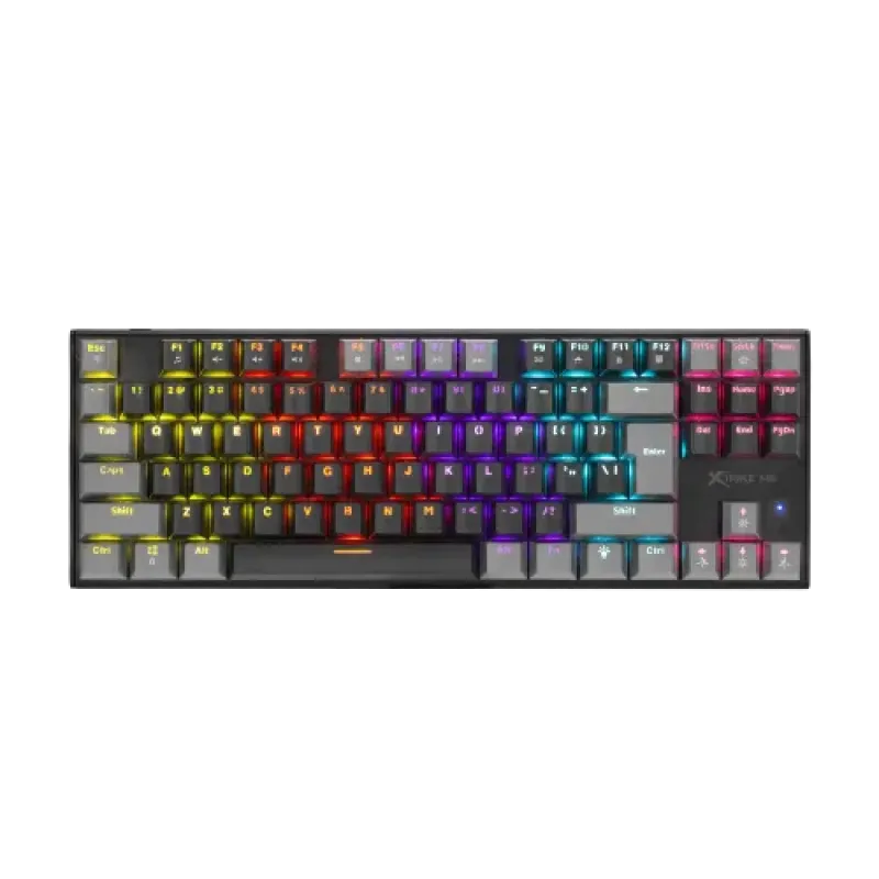 Xtrike Me GK-989 B TKL Rainbow Backlight Mechanical Gaming Keyboard