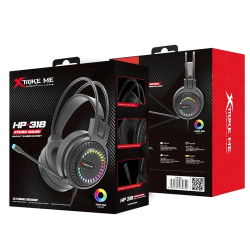 Xtrike Me HP-318 RGB Gaming Headphone