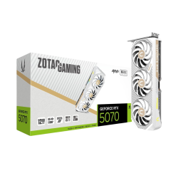 ZOTAC GAMING GeForce RTX 5070 AMP White Edition 12GB GDDR7 Graphics Card