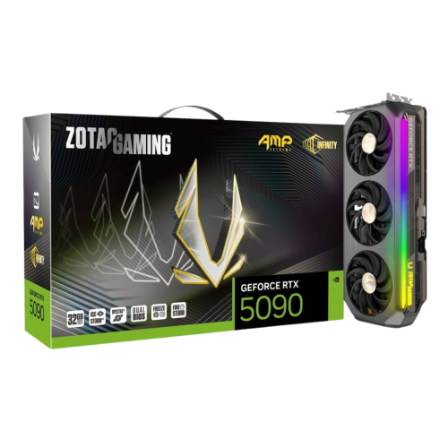ZOTAC GAMING GeForce RTX 5090 AMP Extreme INFINITY 32GB GDDR7 Graphics Card ZOTAC GAMING GeForce RTX 5090 AMP Extreme INFINITY 32GB GDDR7 Graphics Card