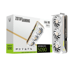 ZOTAC GAMING GeForce RTX 5090 SOLID OC White Edition 32GB GDDR7 Graphics Card