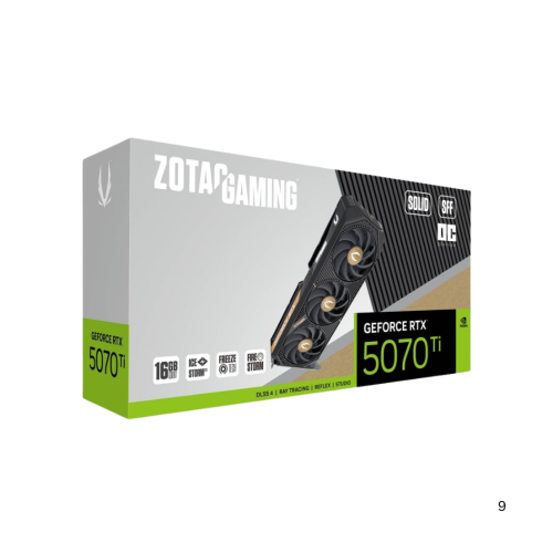 ZOTAC GAMING GeForce RTX 5070 Ti SOLID SFF OC 16GB GDDR7 Graphics Card ZOTAC GAMING GeForce RTX 5070 Ti SOLID SFF OC 16GB GDDR7 Graphics Card