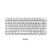 Zifriend RX75 PRO Tri Mode Gaming Keyboard