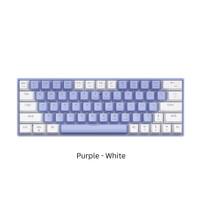 Zifriend T62 RGB 63 Keys Gaming Mechanical Keyboard