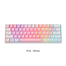 Zifriend ZA646 RGB 63 Keys Gaming Mechanical Keyboard