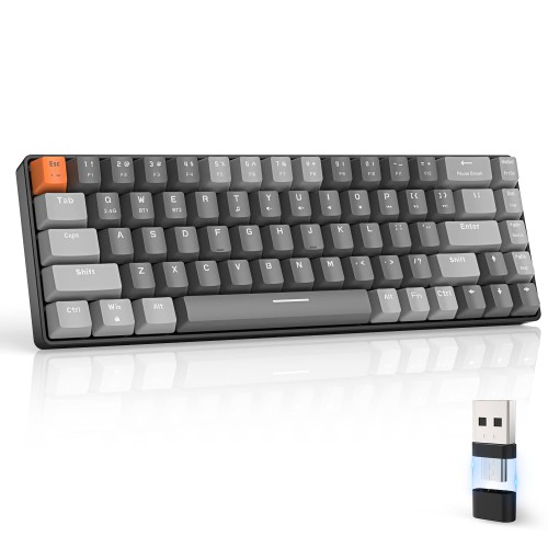 Ziyoulang FreeWolf K68 Wireless Dual-mode Mechanical Keyboard