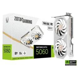 ZOTAC GAMING GeForce RTX 5060 Twin Edge OC White Edition 8GB GDDR7 Graphics Card