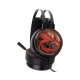 A4tech G650S USB Dazzling Orange Light Gaming Headphone Black