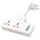 Hoco AC11A Voyage 6-Ports Expansion Power Strip Hoco AC11A Voyage 6-Ports Expansion Power Strip