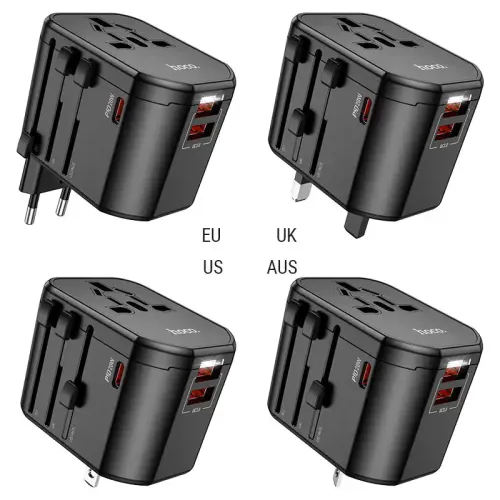 Hoco AC15 Walker 3-Port PD20W Universal Conversion Charger Hoco AC15 Walker 3-Port PD20W Universal Conversion Charger