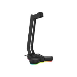 Fantech AC3001S RGB Tower Headphone Stand (Black)