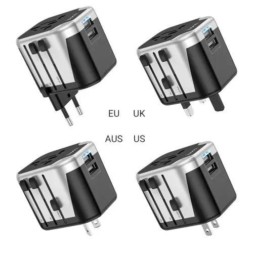 Hoco AC5 Dual USB Universal Travel Adapter Hoco AC5 Dual USB Universal Travel Adapter