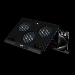Gamdias AETHER M1 RGB Laptop Cooler With Phone Stand