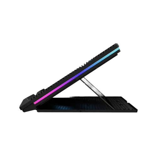 Gamdias AETHER M1 RGB Laptop Cooler With Phone Stand Gamdias AETHER M1 RGB Laptop Cooler With Phone Stand
