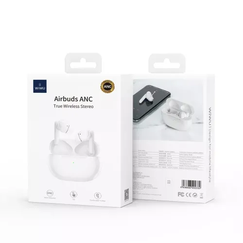 WiWU Airbuds ANC Noise Cancelling Waterproof Earbuds