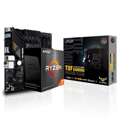 AMD Ryzen 7 5700X - Asus TUf Gaming B550M Plus Combo