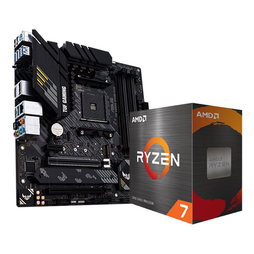 AMD Ryzen 7 5800X & Asus TUF Gaming B550M-Plus Combo